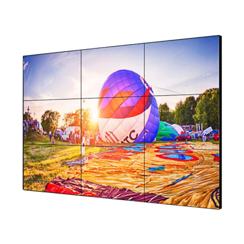 55 65 Inch Indoor Seamless Ultra Narrow Bezel Full Color 4K 2X3 3X3 Multi Advertising LCD Screen LCD Display Video Wall Price