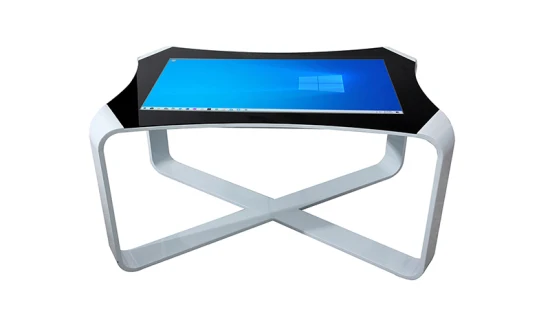 Reconnaissance d'objets de 43 pouces Restaurants Smart Digital Interactive Price Multi Touch Screen Coffee Shop Table à manger pour l'éducation