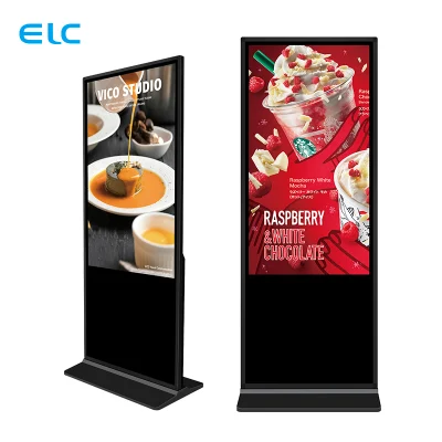 Grand Signage extérieur de Digital de totem d'écran de la publicité faite sur commande de kiosque d'affichage à cristaux liquides de 55 pouces